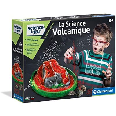 Clementoni 52531 Science et Jeu Lab La Science Volcanique Laboratoire Enfant Jeu Scientifique Version française, fabriqué en Italie, 8 Ans et Plus - Publicité Clementoni 52531 Science et Jeu Lab La Science Volcanique Laboratoire Enfant Jeu Scientifique Version française, fabriqué en Italie, 8 Ans et Plus - Publicité