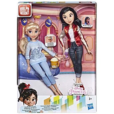 Poupées Princesses Disney de Hasbro - Cendrillon Mulan - Publicité Poupées Princesses Disney de Hasbro - Cendrillon Mulan - Publicité