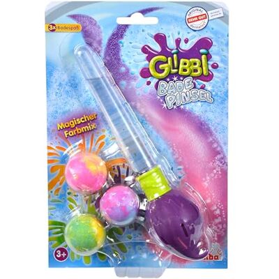 Simba Glibbi 105953570 Pinceau de Bain avec Trois Bombes de Bain, coloré l'eau, Baguette Magique pour Baignoire, Jouet de Bain, à partir de 3 Ans - Publicité Simba Glibbi 105953570 Pinceau de Bain avec Trois Bombes de Bain, coloré l'eau, Baguette Magique pour Baignoire, Jouet de Bain, à partir de 3 Ans - Publicité