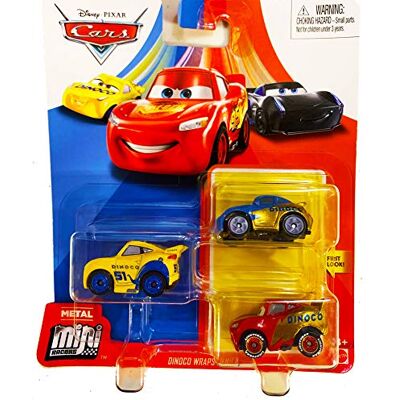 Disney PACK 3 COCHES CARS MINI RACERS - Publicité Disney PACK 3 COCHES CARS MINI RACERS - Publicité