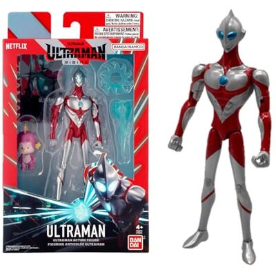 BANDAI Ultraman Rising Figurine d'action Ultraman 15 cm Licence Officielle Ultraman Rising Figurine articulée Figurine de Collection Jouet Enfant 4 Ans et + 93341 - Publicité BANDAI Ultraman Rising Figurine d'action Ultraman 15 cm Licence Officielle Ultraman Rising Figurine articulée Figurine de Collection Jouet Enfant 4 Ans et + 93341 - Publicité