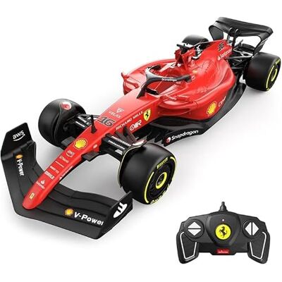 Rastar Ferrari F1 75 1:18 Voiture RC - Lumières LED - Publicité Rastar Ferrari F1 75 1:18 Voiture RC - Lumières LED - Publicité