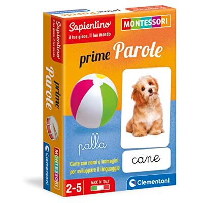 Clementoni Cartes Prime Mots Montessori 2 Ans (Version en Français), Jeu éducatif-Made in Italy, Multicolore, One Size, 16319 - Publicité Clementoni Cartes Prime Mots Montessori 2 Ans (Version en Français), Jeu éducatif-Made in Italy, Multicolore, One Size, 16319 - Publicité