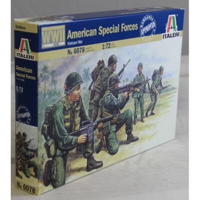 Italeri I6078 Maquette Figurine Forces Spéciales U S Echelle 1:72 - Publicité Italeri I6078 Maquette Figurine Forces Spéciales U S Echelle 1:72 - Publicité