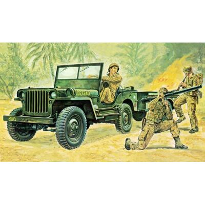 Italeri I314 Maquette Chars d'assaut Jeep Willys Echelle 1:35 - Publicité Italeri I314 Maquette Chars d'assaut Jeep Willys Echelle 1:35 - Publicité