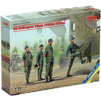 ICM - US Helicopter Pilots - 1960s-1970s - Figure - Publicité ICM - US Helicopter Pilots - 1960s-1970s - Figure - Publicité