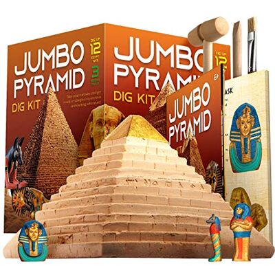 Dr. Daz - Ancient Egyptian Pyramids Dig Kit - Kit scientifique - Publicité Dr. Daz - Ancient Egyptian Pyramids Dig Kit - Kit scientifique - Publicité