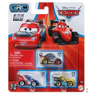 Disney Cars Mini Racers Lot de 3 (Grc Racers 3 Raoul CaRoule, Max Schnell et Cruz Ramirez) - Publicité Disney Cars Mini Racers Lot de 3 (Grc Racers 3 Raoul CaRoule, Max Schnell et Cruz Ramirez) - Publicité