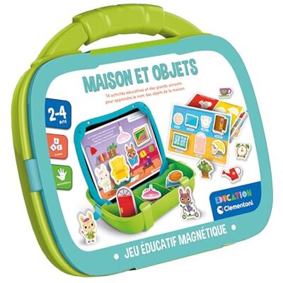 Clementoni Mallette Magnétique La Vie à la Maison Jeu Éducatif Apprendre 2 Ans+ - Publicité Clementoni Mallette Magnétique La Vie à la Maison Jeu Éducatif Apprendre 2 Ans+ - Publicité
