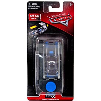 Disney MATTTEL CARS Voitures Pixar 3 Mini Racers Lanceur Jackson Storm - Publicité Disney MATTTEL CARS Voitures Pixar 3 Mini Racers Lanceur Jackson Storm - Publicité