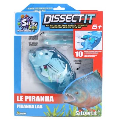 Slimy Piranha à Disséquer Dissect-it Jouet Slime Apprentissage A partir de 6 Ans - Publicité Slimy Piranha à Disséquer Dissect-it Jouet Slime Apprentissage A partir de 6 Ans - Publicité
