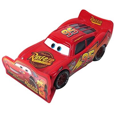 Disney /Pixar Cars Lightning McQueen with Sign Vehicle by Mattel - Publicité Disney /Pixar Cars Lightning McQueen with Sign Vehicle by Mattel - Publicité