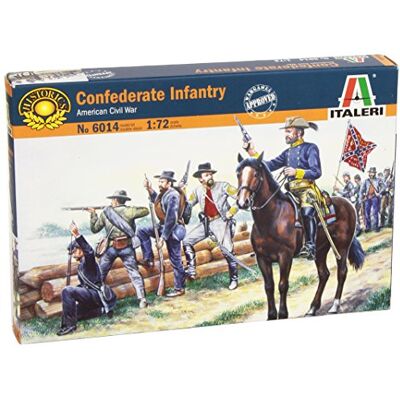 Italeri I6014 Maquette Figurine Troupes Confédérées Echelle 1:72 - Publicité Italeri I6014 Maquette Figurine Troupes Confédérées Echelle 1:72 - Publicité