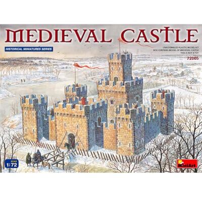 Mini Art Château Médiéval Kit de Modèle - Échelle 1:72 - Publicité Mini Art Château Médiéval Kit de Modèle - Échelle 1:72 - Publicité