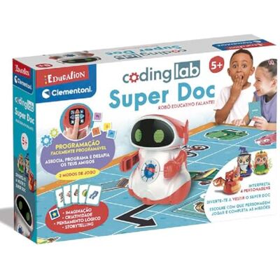 Clementoni Super Doc Smart Robot 67660Robot Intelligent Super Doc de 67660 - Publicité Clementoni Super Doc Smart Robot 67660Robot Intelligent Super Doc de 67660 - Publicité