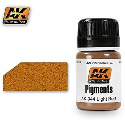 AK Interactive Pigments Light Rust # 044 - Publicité AK Interactive Pigments Light Rust # 044 - Publicité