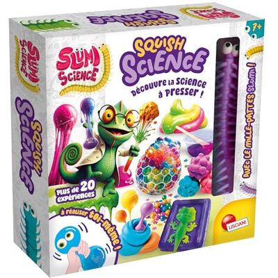 Liscianigiochi Lisciani SLUMI Science Squishy Science Kit Expériences Scientifiques pour Enfants dès 6 Ans Kit Scientifique Sensoriel DIY Fabrication Jouet Squishy Activité Chimie - Publicité Liscianigiochi Lisciani SLUMI Science Squishy Science Kit Expériences Scientifiques pour Enfants dès 6 Ans Kit Scientifique Sensoriel DIY Fabrication Jouet Squishy Activité Chimie - Publicité