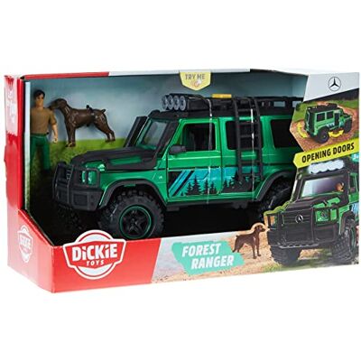 Dickie Toys Forest Ranger Try Me 203834007 Vert/Noir - Publicité Dickie Toys Forest Ranger Try Me 203834007 Vert/Noir - Publicité