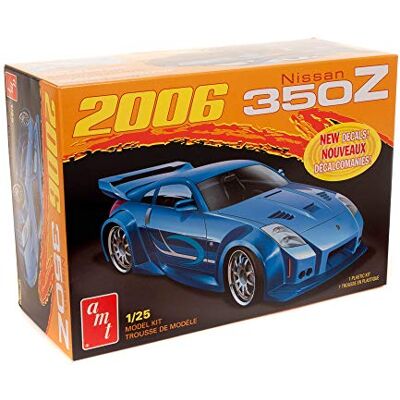 AMT - Nissan 350Z - 1/25 - Non peint - Kit modèle plastique - Publicité AMT - Nissan 350Z - 1/25 - Non peint - Kit modèle plastique - Publicité