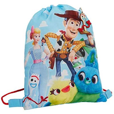 Disney Toy Story 4 Sac de sport avec cordon de serrage pour enfants Buzz Woody Forky, bleu (Bleu) - Publicité Disney Toy Story 4 Sac de sport avec cordon de serrage pour enfants Buzz Woody Forky, bleu (Bleu) - Publicité