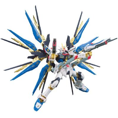 BANDAI Hobby Gundam Seed Destiny – #14 RG Strike Freedom, Spirits 1/144 Maquette Kit - Publicité BANDAI Hobby Gundam Seed Destiny – #14 RG Strike Freedom, Spirits 1/144 Maquette Kit - Publicité