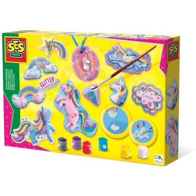 Creative 01359 kits de loisir creatif licornes en plâtre pour enfants - Publicité Creative 01359 kits de loisir creatif licornes en plâtre pour enfants - Publicité
