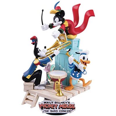 Beast Kingdom Toys Disney Mickey Mouse D-Stage PVC Diorama The Band Concert 15 cm D-STAGE-047 - Publicité Beast Kingdom Toys Disney Mickey Mouse D-Stage PVC Diorama The Band Concert 15 cm D-STAGE-047 - Publicité