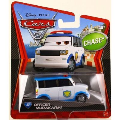 Disney Pixar Cars 2 OFFICER MURAKARMI Chase - Publicité Disney Pixar Cars 2 OFFICER MURAKARMI Chase - Publicité