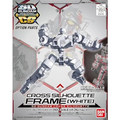 BANDAI SPIRITS Inconnu noname Gundam SD Gundam Cross Silhouette Frame White Model kit Noir - Publicité BANDAI SPIRITS Inconnu noname Gundam SD Gundam Cross Silhouette Frame White Model kit Noir - Publicité