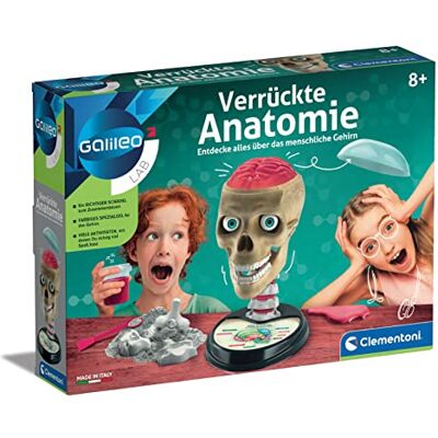 Clementoni Galileo Lab Anatomie Folle, modèle de crâne Humain, Composants du Cerveau à découvrir, médecine & biologie pour Enfants à partir de 8 Ans par 59221 - Publicité Clementoni Galileo Lab Anatomie Folle, modèle de crâne Humain, Composants du Cerveau à découvrir, médecine & biologie pour Enfants à partir de 8 Ans par 59221 - Publicité
