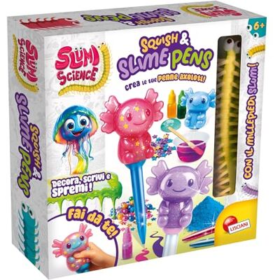 Liscianigiochi Lisciani Jeux- Slumi Science Squish and Slime Pens, 113989 - Publicité Liscianigiochi Lisciani Jeux- Slumi Science Squish and Slime Pens, 113989 - Publicité