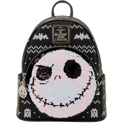 Loungefly Disney Mini sac à dos Jack L'Étrange Noël de monsieur Jack - Publicité Loungefly Disney Mini sac à dos Jack L'Étrange Noël de monsieur Jack - Publicité