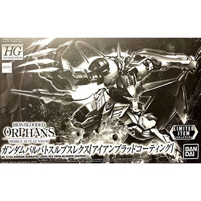 BANDAI P- Gundam Base Limited Barbatos Iron-Blooded Coating Ver. HG 1/144 Model Kit - Publicité BANDAI P- Gundam Base Limited Barbatos Iron-Blooded Coating Ver. HG 1/144 Model Kit - Publicité