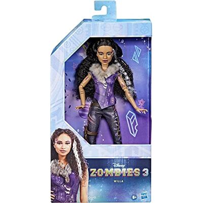 Disney Zombies 3 Willa Fashion Doll Poupée 30,5 cm avec cheveux noirs bouclés, tenue de loup-garou, chaussures et accessoires Jouet pour enfants de 6 ans et plus - Publicité Disney Zombies 3 Willa Fashion Doll Poupée 30,5 cm avec cheveux noirs bouclés, tenue de loup-garou, chaussures et accessoires Jouet pour enfants de 6 ans et plus - Publicité