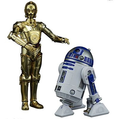BANDAI 1/12 C 3 PO & R2 D 2 "Star Wars Episode 8 / The Last Jedi Plastic Kit - Publicité BANDAI 1/12 C 3 PO & R2 D 2 "Star Wars Episode 8 / The Last Jedi Plastic Kit - Publicité