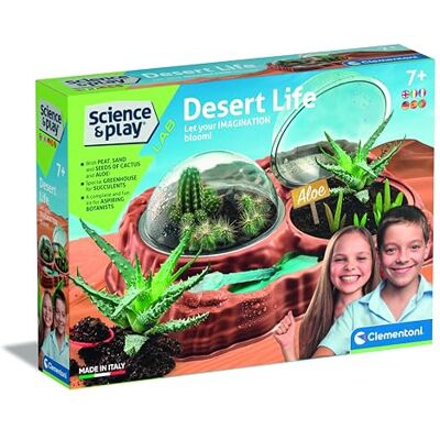 Clementoni Science and Play Lab Desert Life Serre Laboratoire Botanique 7 Ans+ - Publicité Clementoni Science and Play Lab Desert Life Serre Laboratoire Botanique 7 Ans+ - Publicité