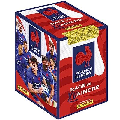 Panini Rugby Equipe de France Rage de Vaincre Boîte de 36 Pochettes - Publicité Panini Rugby Equipe de France Rage de Vaincre Boîte de 36 Pochettes - Publicité