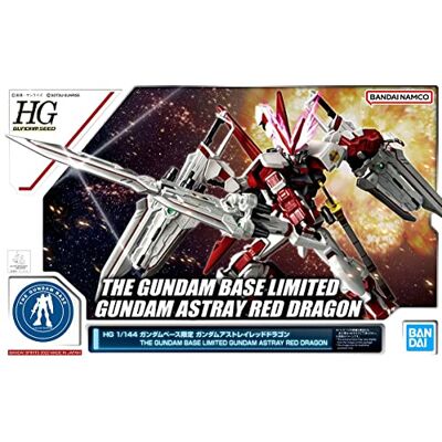 BANDAI Premium P Seed Gundam Base Limited Astray Red Dragon HG 1/144 Maquette Kit - Publicité BANDAI Premium P Seed Gundam Base Limited Astray Red Dragon HG 1/144 Maquette Kit - Publicité