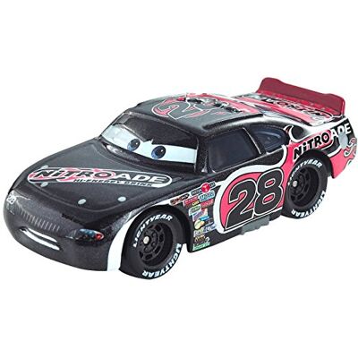 Disney Pixar Cars 2 Nitroade / Aiken Axler # 28 Voiture Miniature Echelle 1:55 - Publicité Disney Pixar Cars 2 Nitroade / Aiken Axler # 28 Voiture Miniature Echelle 1:55 - Publicité