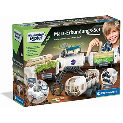 Clementoni 59289 Kit d'exploration de Mars avec Station Spatiale et Rover Spatial de la NASA pour Enfants à partir de 8 Ans - Publicité Clementoni 59289 Kit d'exploration de Mars avec Station Spatiale et Rover Spatial de la NASA pour Enfants à partir de 8 Ans - Publicité