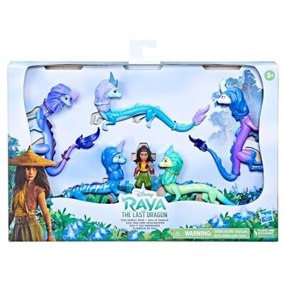 Disney Raya et le Dernier Dragon Pack Familial Sisu, 5 Jouets Dragon et Poupée Raya, pour Enfants de 3 Ans et Plus - Publicité Disney Raya et le Dernier Dragon Pack Familial Sisu, 5 Jouets Dragon et Poupée Raya, pour Enfants de 3 Ans et Plus - Publicité