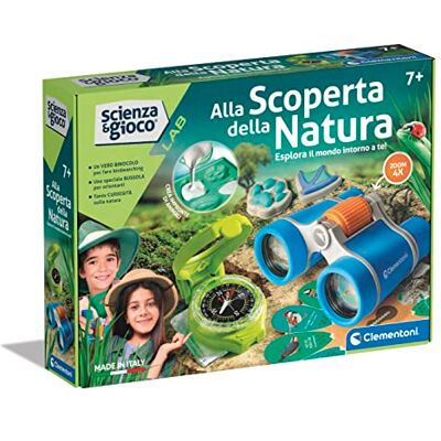 Clementoni - Alla Scoperta della Natura - 7+ - Kit scientifique - Publicité Clementoni - Alla Scoperta della Natura - 7+ - Kit scientifique - Publicité