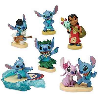 Disney - Lilo & Stitch Deluxe Figurine Playset - 6 Pièces - Figurines - Publicité Disney - Lilo & Stitch Deluxe Figurine Playset - 6 Pièces - Figurines - Publicité