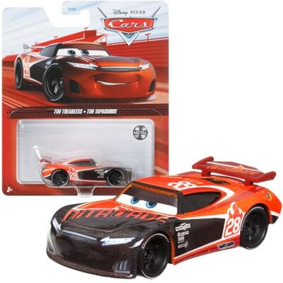 Disney Tim Treadless DXV41 Cars Die-Cast 1:55 Voitures Véhicules Mattel - Publicité Disney Tim Treadless DXV41 Cars Die-Cast 1:55 Voitures Véhicules Mattel - Publicité