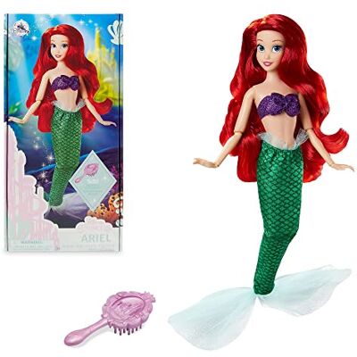 Poupée Ariel Disney - La Petite Sirène - Poupée et Brosse - Publicité Poupée Ariel Disney - La Petite Sirène - Poupée et Brosse - Publicité