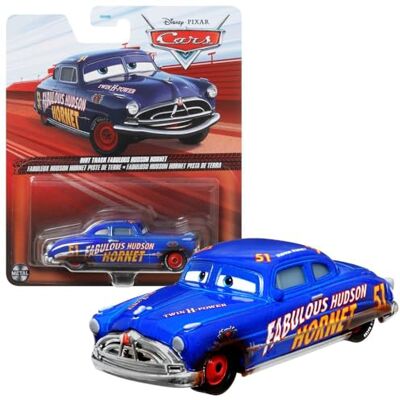 Disney Mattel Cars DXV70 Cars 3 Die-Cast Dirt Track Fabulous Hudson Hornet - Publicité Disney Mattel Cars DXV70 Cars 3 Die-Cast Dirt Track Fabulous Hudson Hornet - Publicité