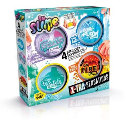 Rocco Giocattoli So Slime X-Tra Sensations 4-Pack - Publicité Rocco Giocattoli So Slime X-Tra Sensations 4-Pack - Publicité