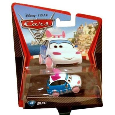 Disney Pixar Cars 2 Suki # 44 Voiture Miniature Echelle 1:55 - Publicité Disney Pixar Cars 2 Suki # 44 Voiture Miniature Echelle 1:55 - Publicité