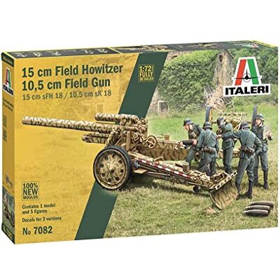 Italeri OBUSIER 15CM/Canon 10,5CM - Publicité Italeri OBUSIER 15CM/Canon 10,5CM - Publicité