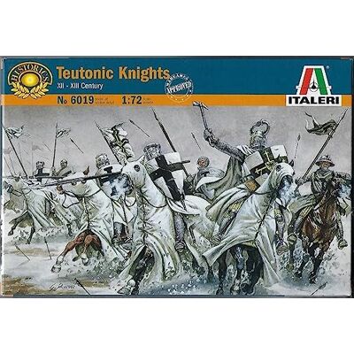 Italeri I6019 Maquette Figurine Chevaliers Teutoniques Echelle 1:72, Marron - Publicité Italeri I6019 Maquette Figurine Chevaliers Teutoniques Echelle 1:72, Marron - Publicité